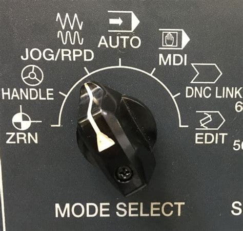 cnc machine manual mode